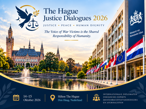Internationale stemmen komen samen in Den Haag: prominente gasten bij The Hague Justice Dialogues 2026